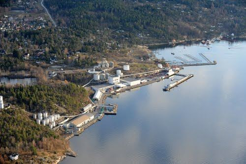 Sightseeing Oslo Norway from the air - helicopter flights