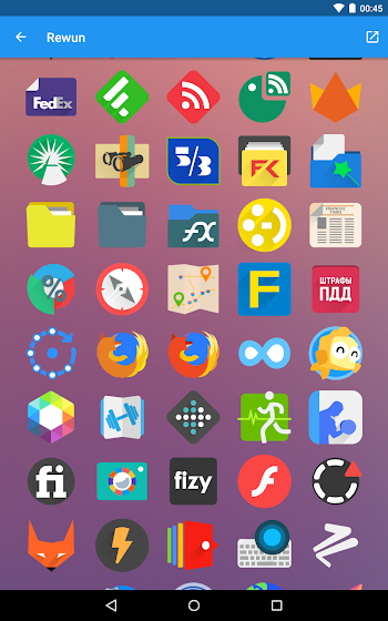 Rewun - Icon Pack - screenshot