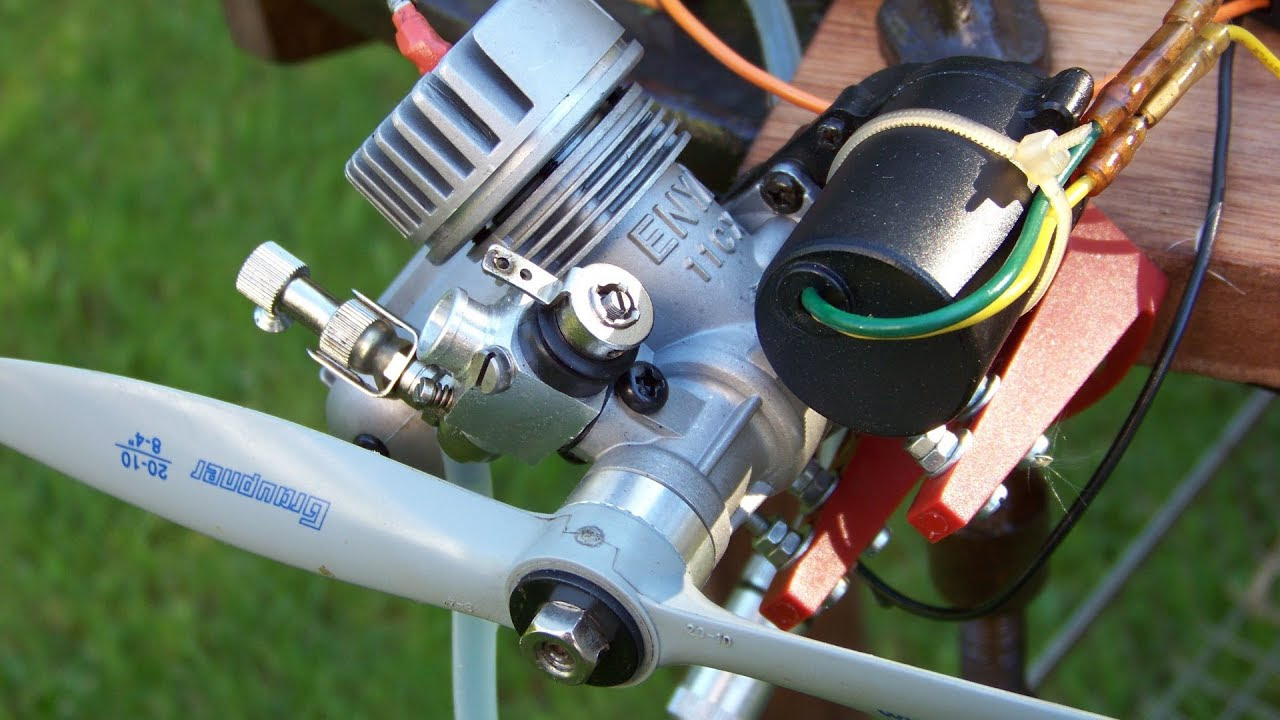 Remote START for small nitro engine w. ONBOARD STARTER, rc ...