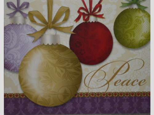 8 Holiday Scroll Ornaments 