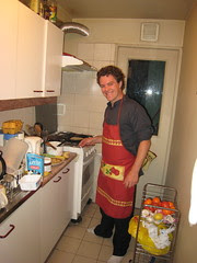 Jeremy en la cosina