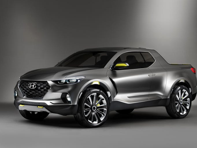 Hyundai's Santa Cruz crossover truck concept unveiled