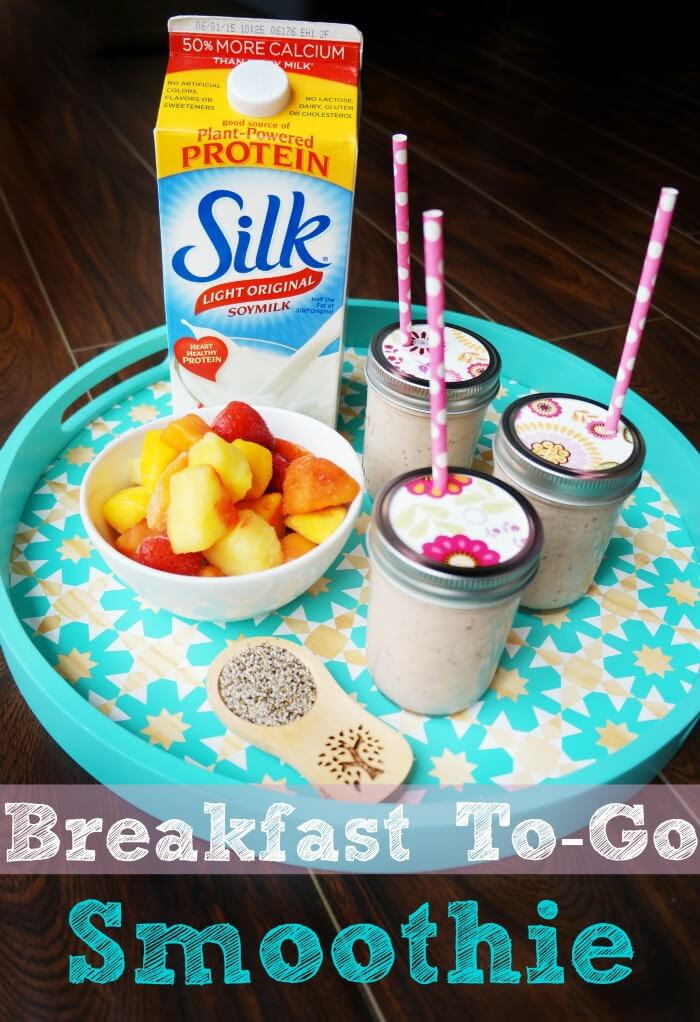 silk vegan yogurt covers Easy with go mason to Smoothie DIY Breakfast jars