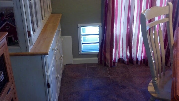 New dog door | Doggie Doors | Pinterest