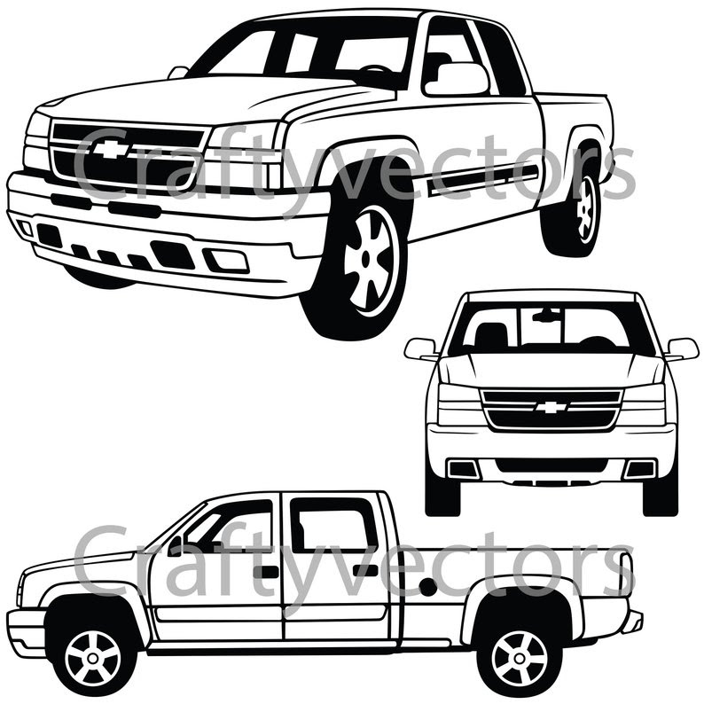 Free Free 117 Chevy Truck Front Svg SVG PNG EPS DXF File