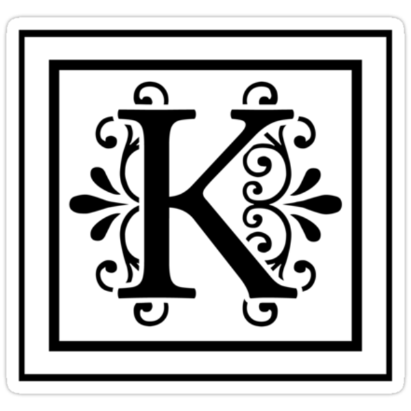 Download Split Monogram K Svg Free - 57+ Crafter Files for Cricut, Silhouette and Other Machine