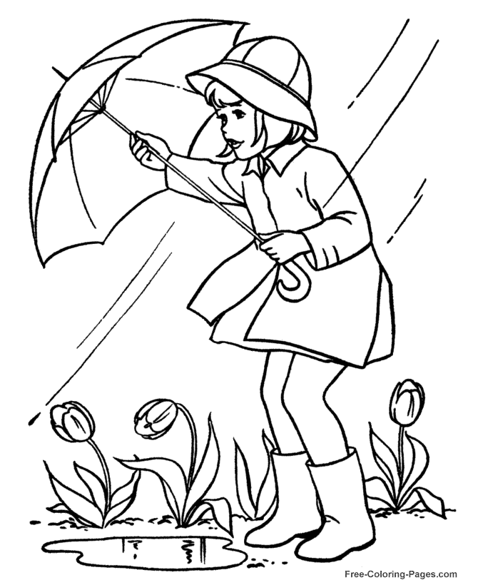 Spring Coloring Pages Free Printables - Coloring Home