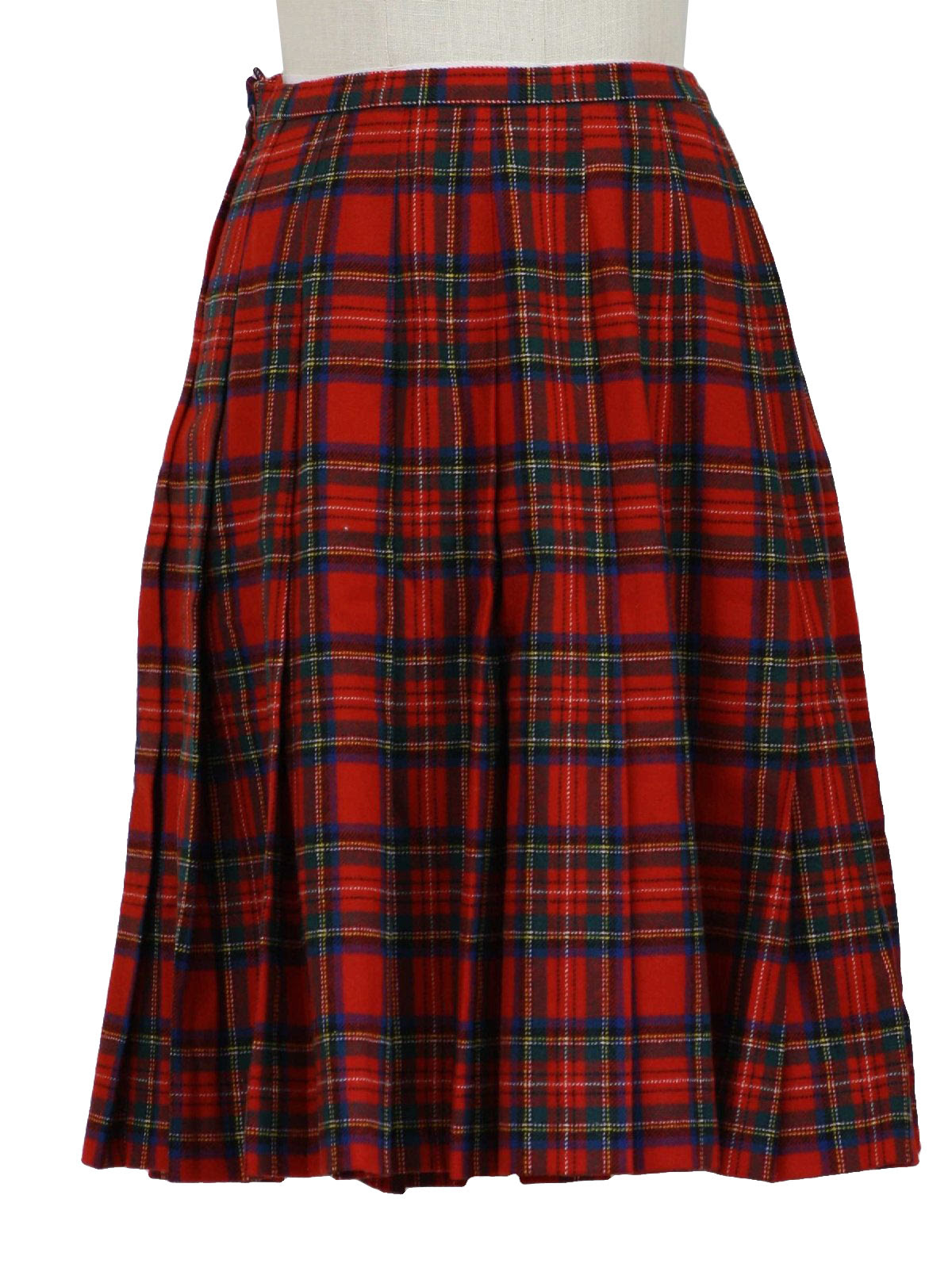 Image result for plaid skirt green and red