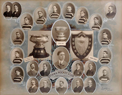 1903 Ottawa Senators Hockey Club Pictures, Images and Photos