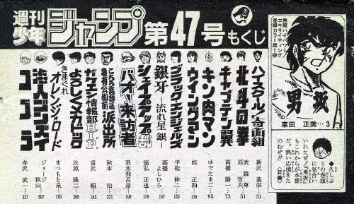 週間少年ジャンプ 84 47号