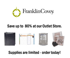 Visit the Franklin Covey Outlet Store!
