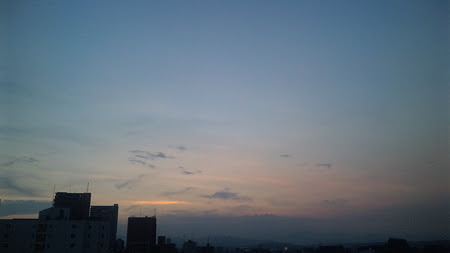 八王子の夕方（８／３０）