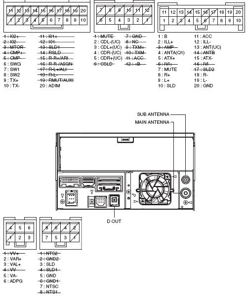 Fujitsu Ten Wiring Diagram