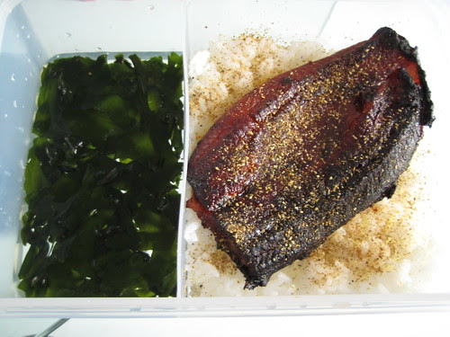 BBQ Eel and Seaweed Lunch