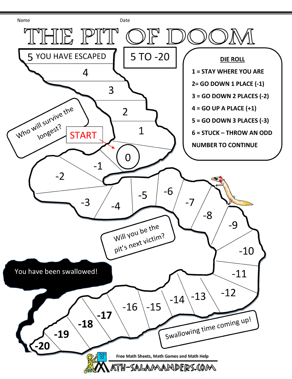 printable math games for 3rd graders that are adaptable jackson website