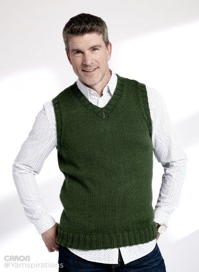Easy Vest Knitting Pattern