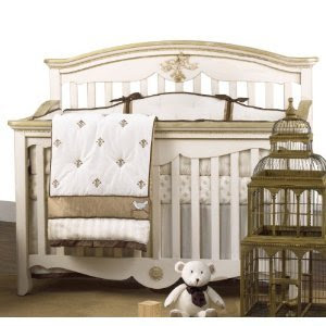 Petit Tresor 4 Piece Nesting Crib Bedding Set