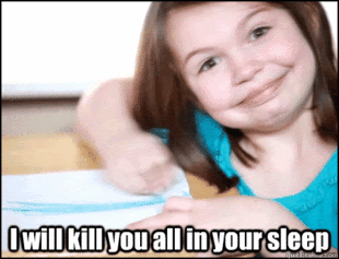 I will kill you in your sleep GIF