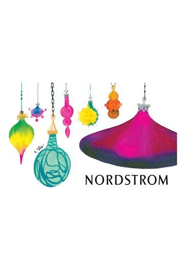 Nordstrom Merry Ornaments Gift Card - - they love to shop!!