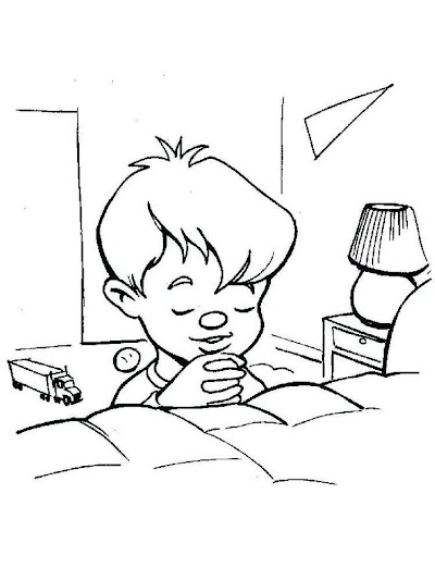 Prayer Coloring Pages