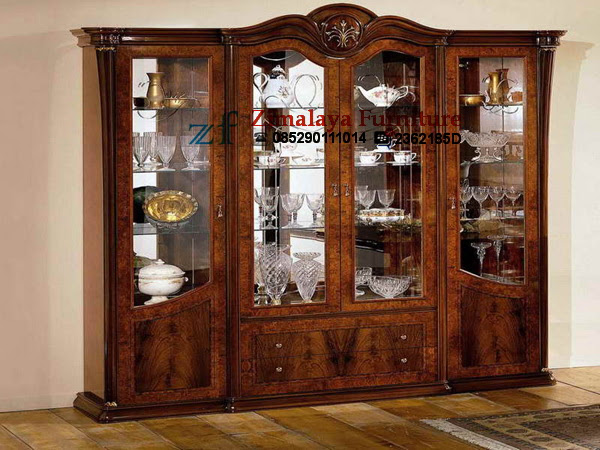 Lemari Hias Ruang Tamu Zimalaya Furniture Lemari Hias Ruang Tamu Zimalaya Furniture