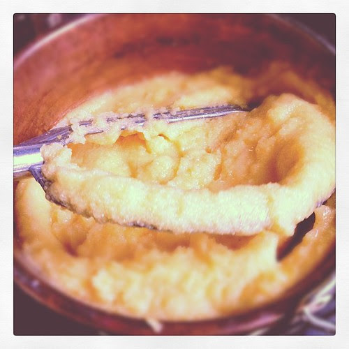 Making polenta