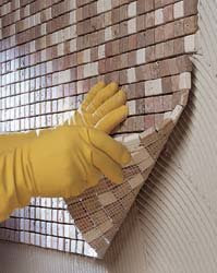 Укладка мозаики