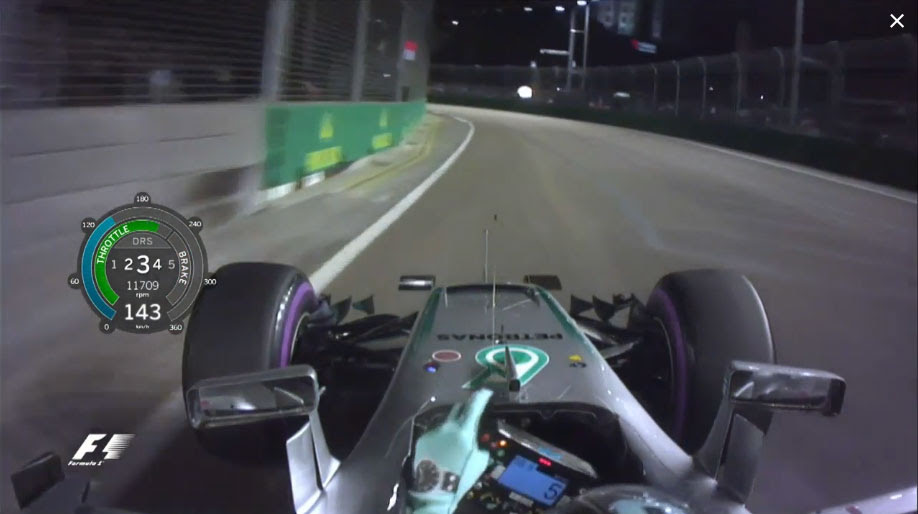 シンガポールgp ロズベルグの予選アタック 全ボタン操作解説 F1 Life