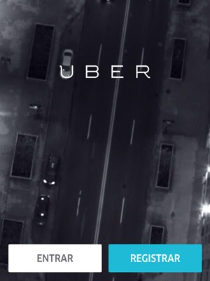 Imagem do aplicativo Uber disponível para ser baixado em smartphones (Foto: Uber/Reprodução)