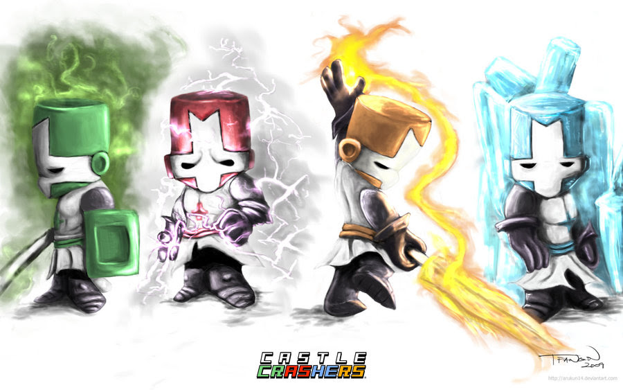Castle Crashers Fan Fic Wanted by the Behemoth | Death's ...