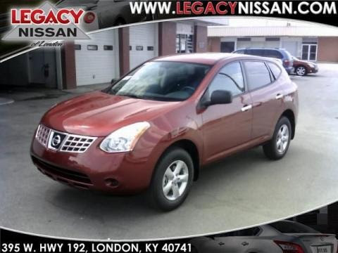 Nissan Rogue 360 Awd. Red Nissan Rogue S AWD 360