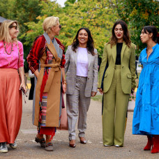 london fashion week street style