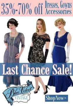 Blue Velvet Vintage online vintage clothing shop last chance sale