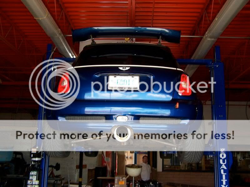 R53: Battery relocate & straight exhaust - North American ...