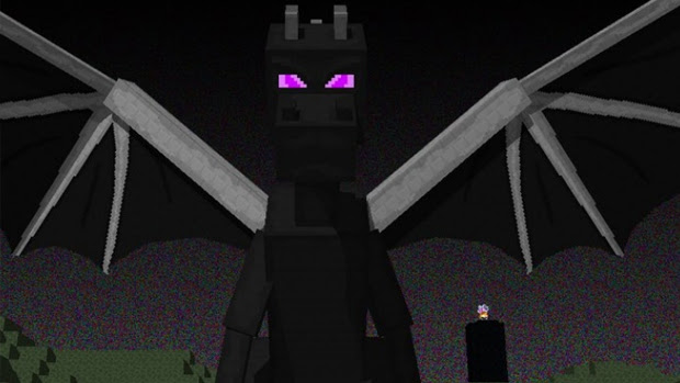 Ender Dragon, chefe final de Minecraft, chegou recentemente também no Xbox 360 (Foto: product-reviews.net)