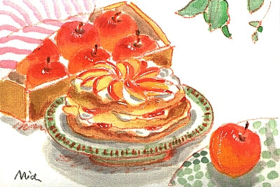 料理のイラスト 水彩と色鉛筆でやさしく 美味しく Stucoa