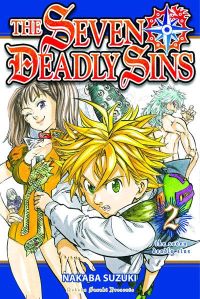 Seven Deadly Sins Vol 2 Manga Books