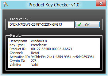 Product Key Checker v1.0 Full Version PC Software Free Download with serial key/crack.