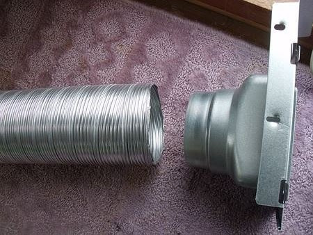 アルミフレキダクト配管 ミニキッチンを取付 14 住まい 夢プラン Dream House Plans