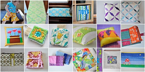 2012 - pillows, pouches and sewing