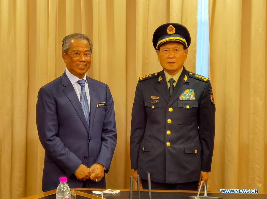 Malaysian Pm Meets Chinese Defense Minister On Bilateral Cooperation China Military