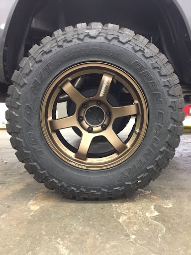 Truck Wheels Bronze