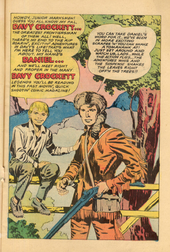 Jon's Random Acts of Geekery: Comic Reading Library: Davy Crockett Western Tales 31!