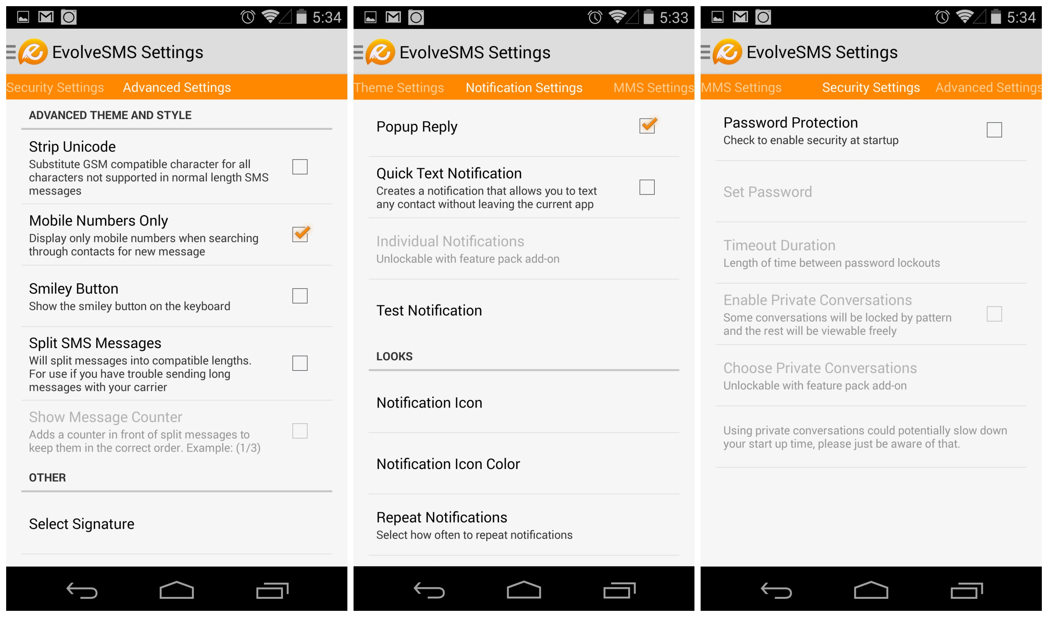 Aplikasi SMS Android