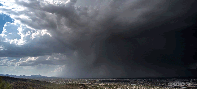 Rain storm