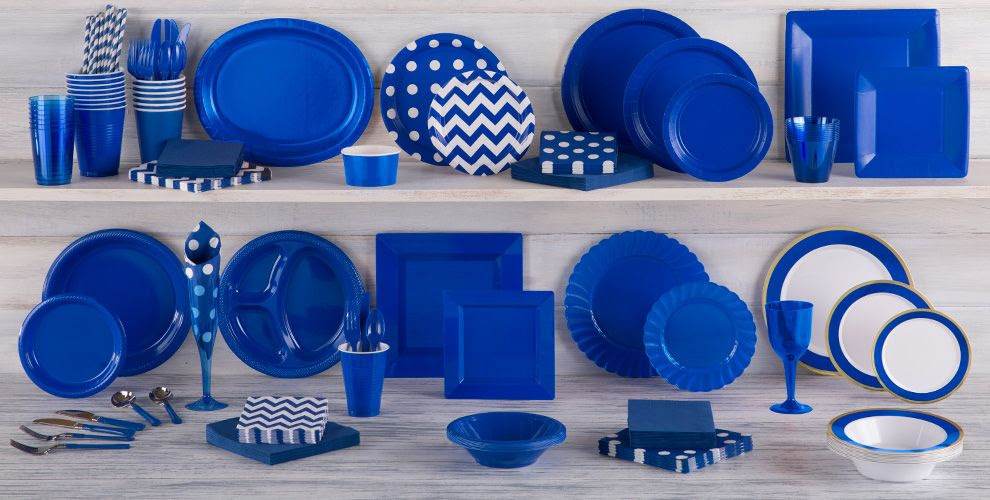  Royal  Blue  Tableware Royal  Blue  Party  Supplies  Party  City
