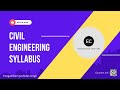 Introduction To Civil Engineering Syllabus...
