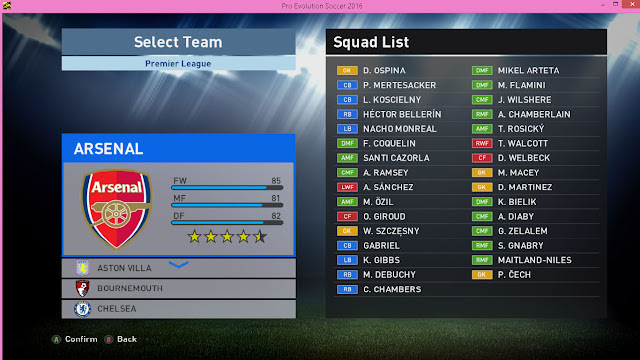 PES 2016 Exclusive Patch v1.0 Download