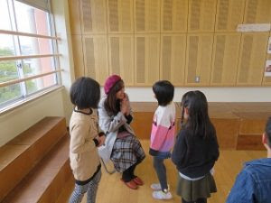 福岡市立田島小学校 訪問 九州産業大学 国際交流センター