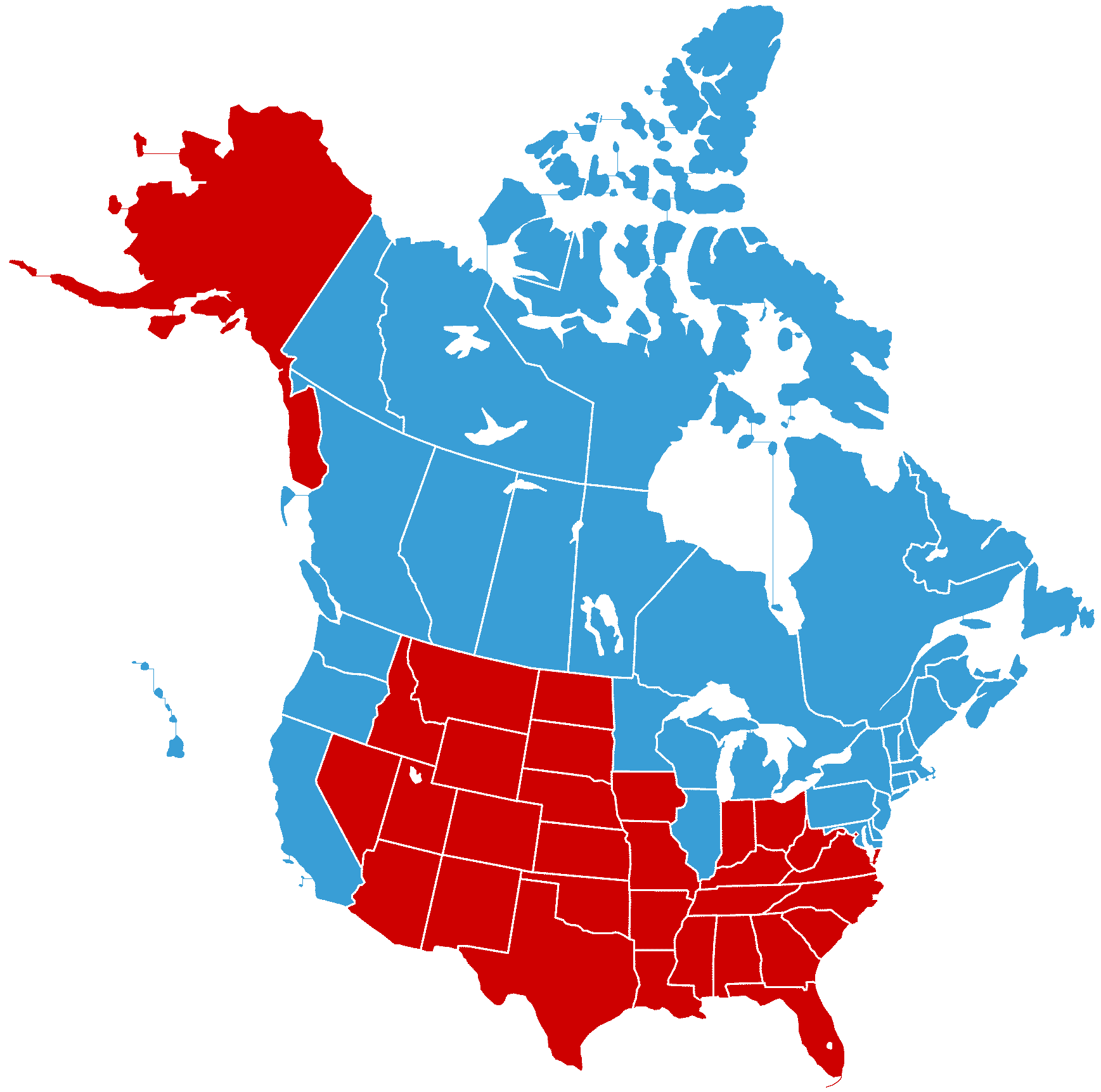 United States Map Vector